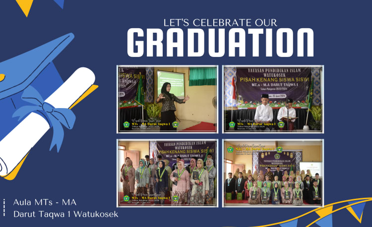 Pisah Kenang Siswa MTs – MA Darut Taqwa 1 Watukosek Periode Juni 2024