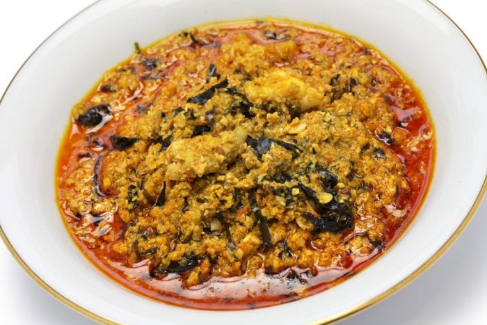 Egusi soup 