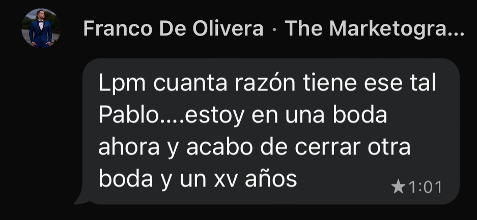 Testimonio Franco de Olivera