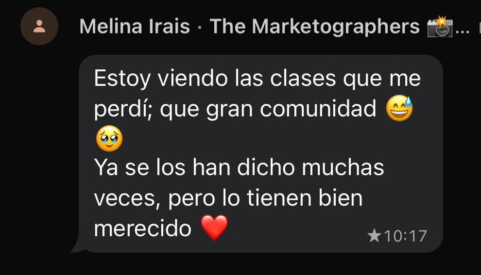 Testimonio Melina Irais