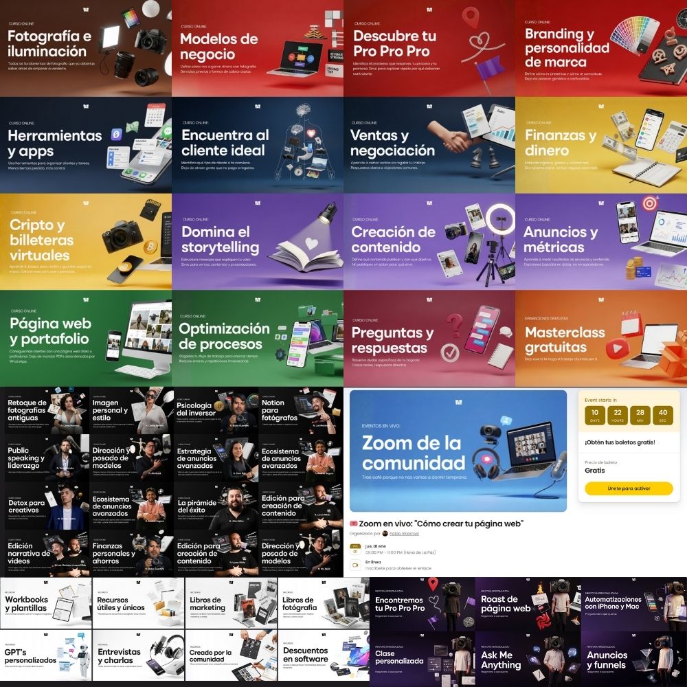 Recursos y cursos