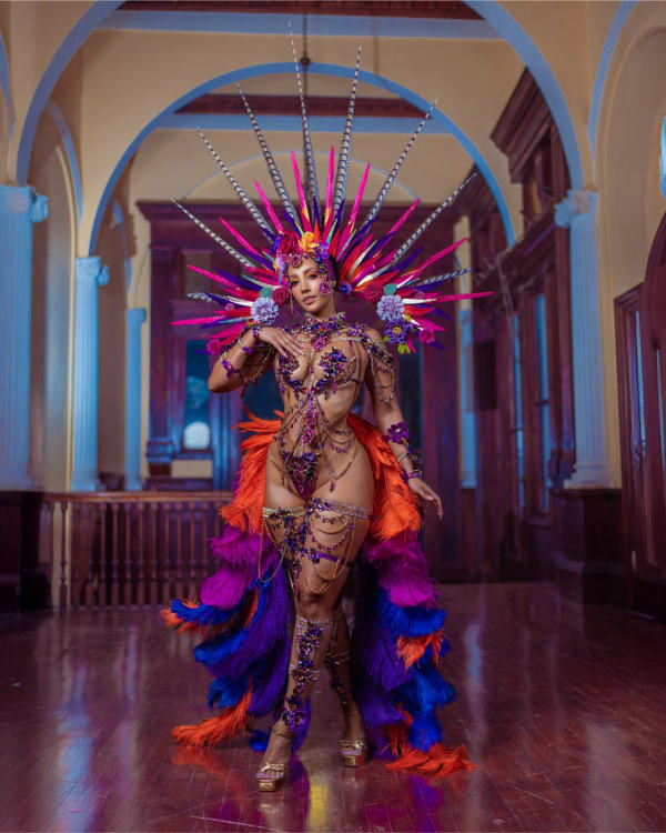 Yard Mas Carnival Frida costume 4