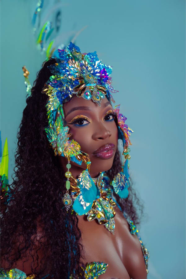 Yard Mas Carnival Monet costume 7
