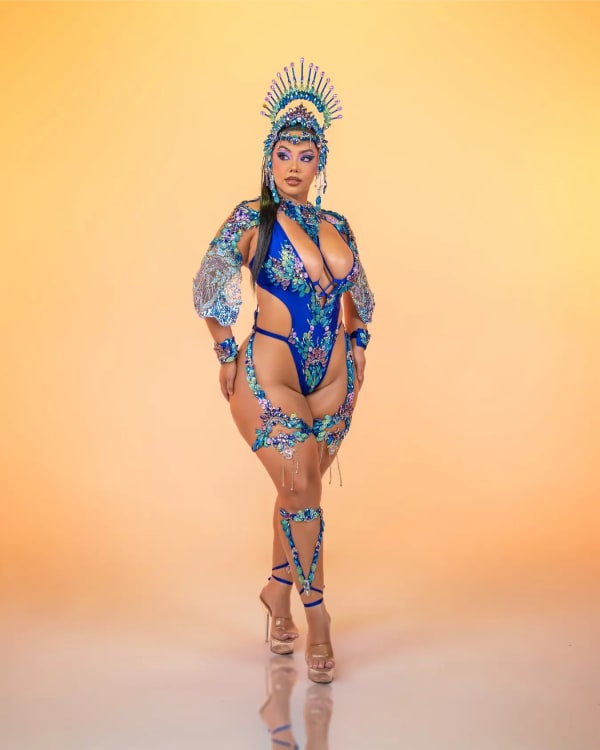 Entice Mas Mirage costume 14