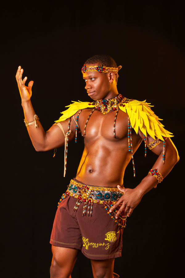 Xpressionz Carnival Band Ancestral Tide – Astecz costume 4