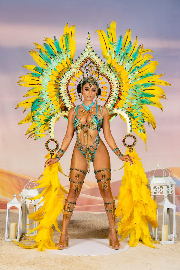 Tribe Tajine costume, Trinidad Carnival 2025