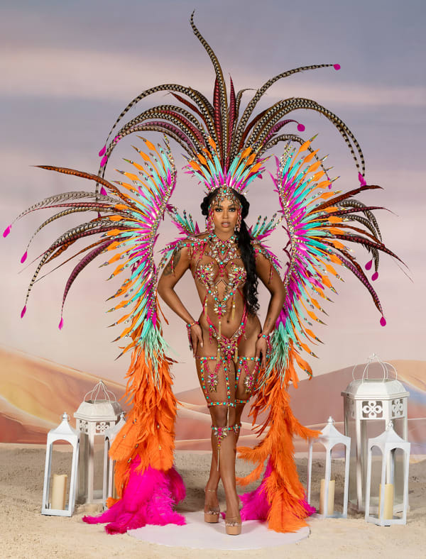 Tribe Zaharah costume, Trinidad Carnival 2025