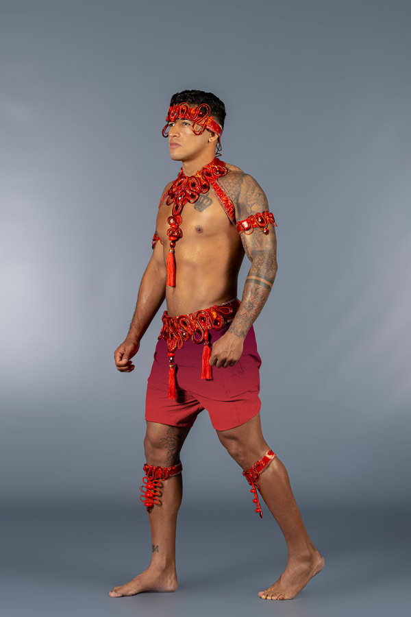 Bliss Vermillion costume, Trinidad Carnival 2025