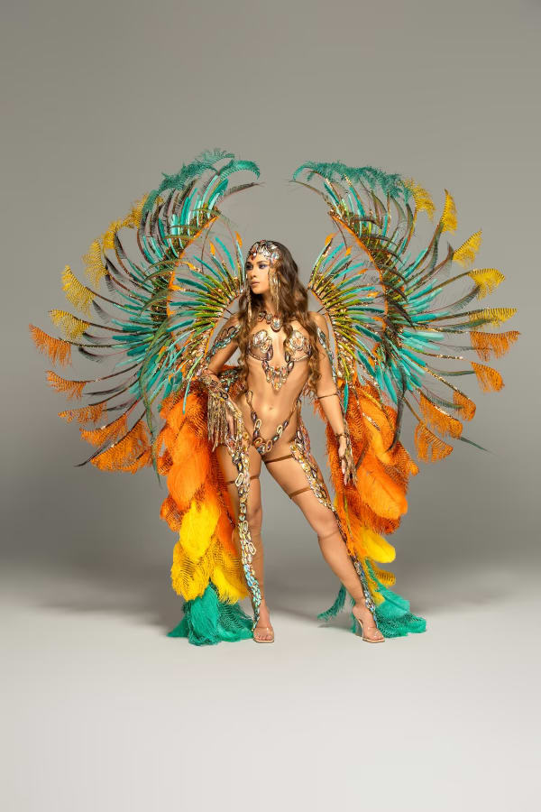 Spirit Gasparee costume, Trinidad Carnival 2025