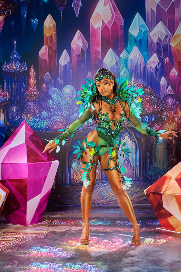 Harts Malachite costume, Trinidad Carnival 2025