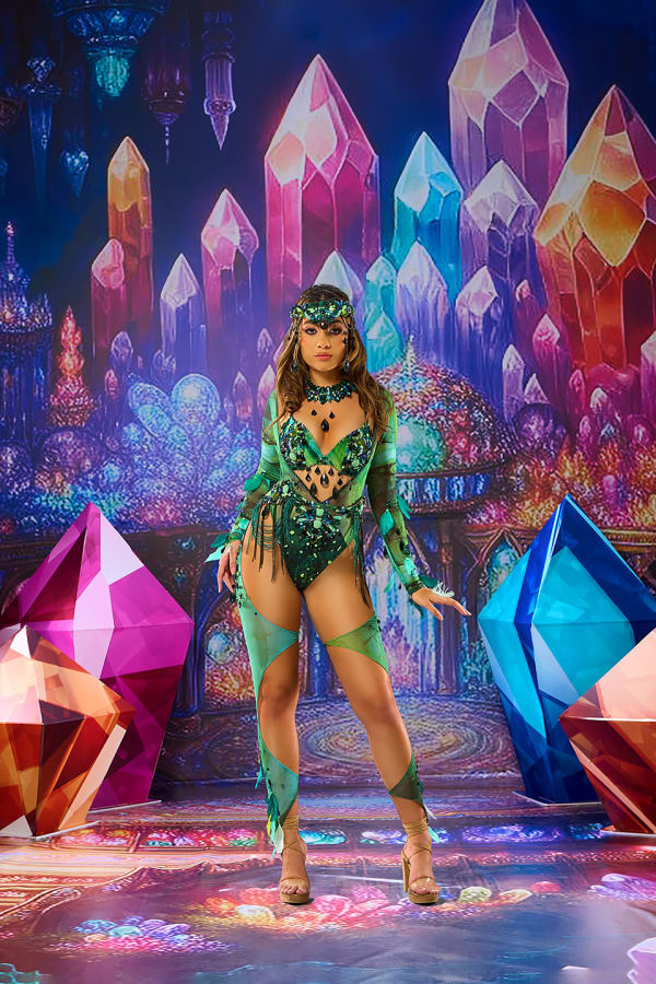Harts Malachite costume, Trinidad Carnival 2025