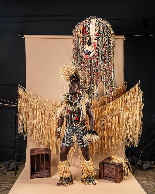The Lost Tribe Anansi: The Kingdom Of Akan costume, Trinidad Carnival 2025