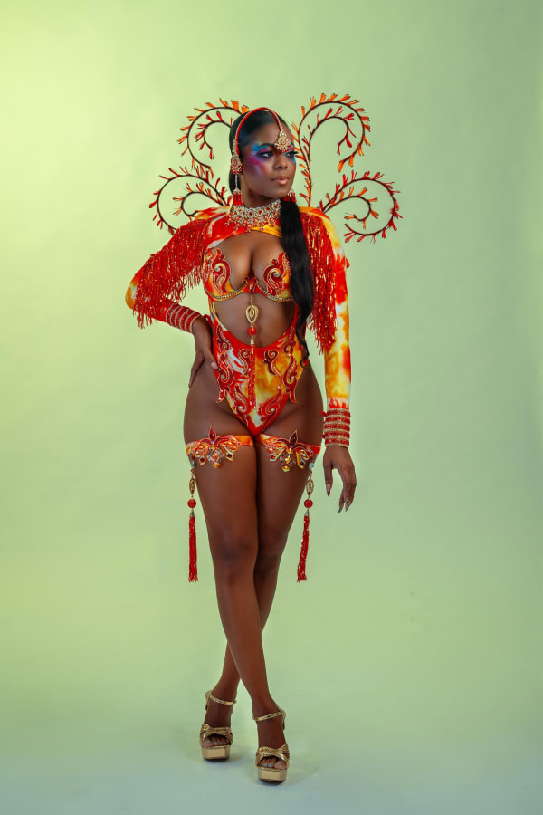 Paparazzi Sitar costume, Trinidad Carnival 2025