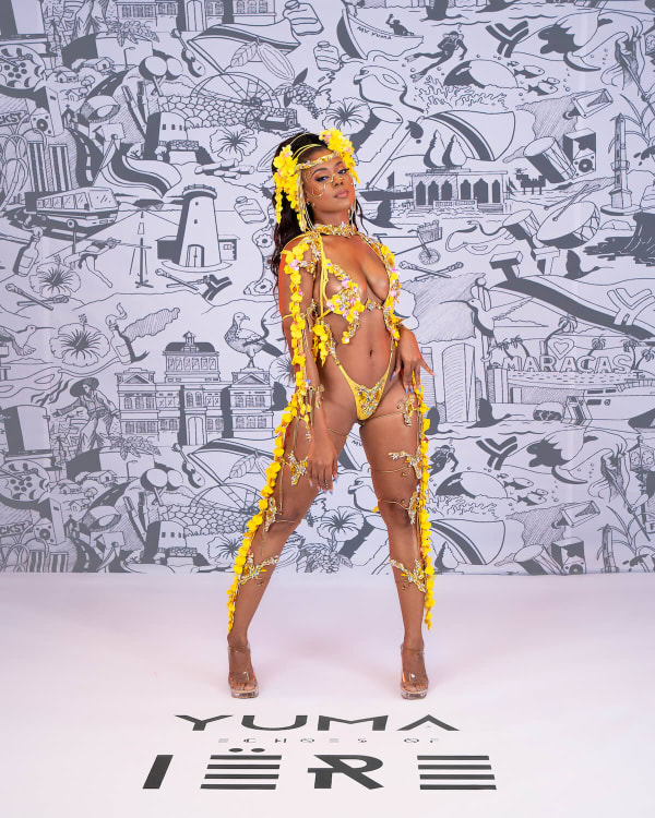 Yuma Poui costume, Trinidad Carnival 2025