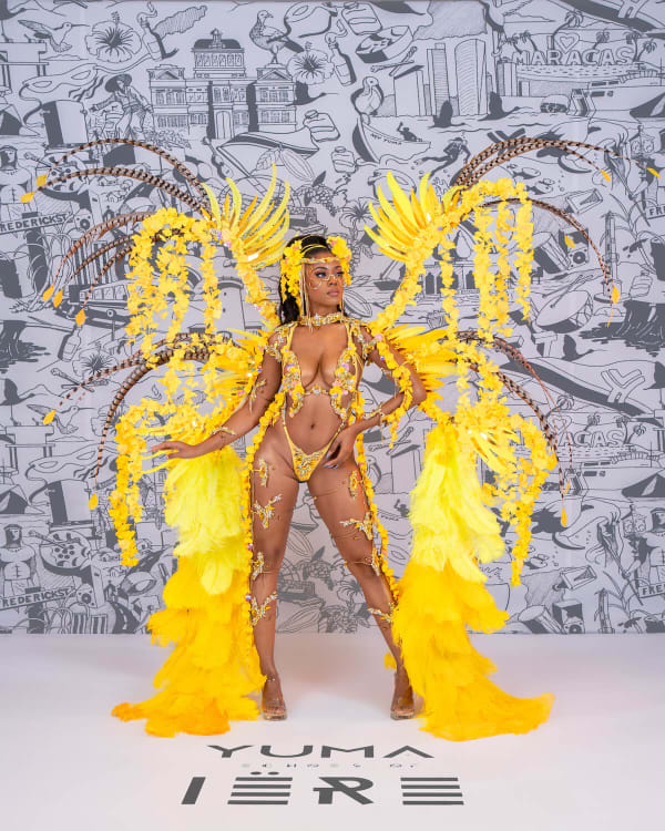 Yuma Poui costume, Trinidad Carnival 2025