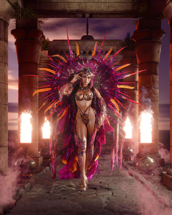 Generation X Skoll costume, Jamaica Carnival 2025