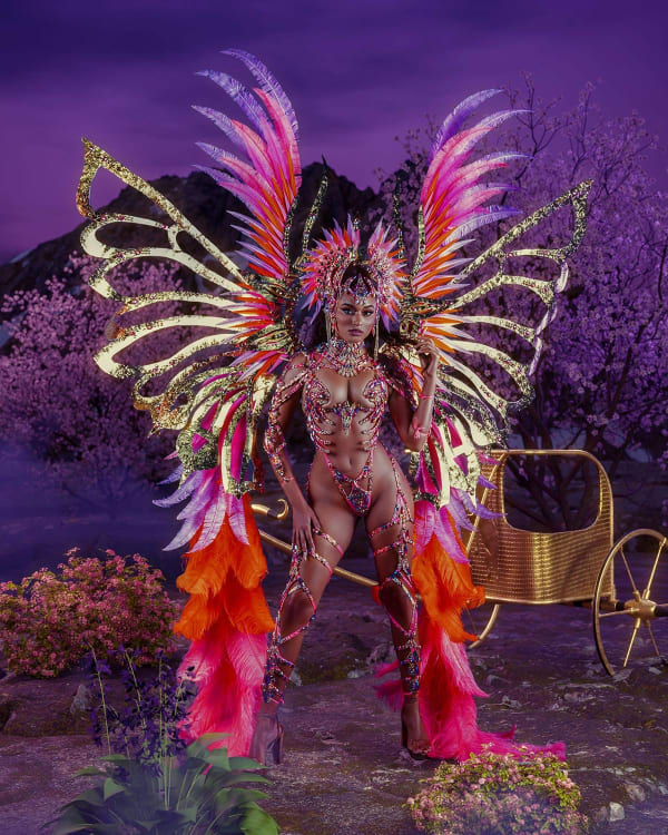 Generation X Skoll costume, Jamaica Carnival 2025