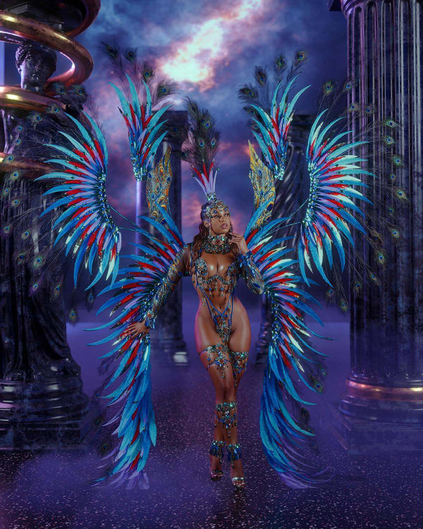 Generation X Itoshii costume, Jamaica Carnival 2025