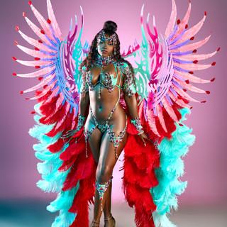 Freaks Mas Aurora costume, Miami Carnival 2025
