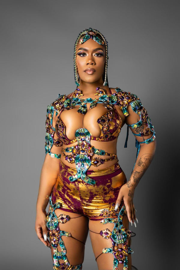 One Island Band Portrait Of A Woman costume, Miami Carnival 2025