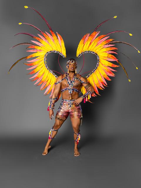 One Island Band Mademoiselle costume, Miami Carnival 2025