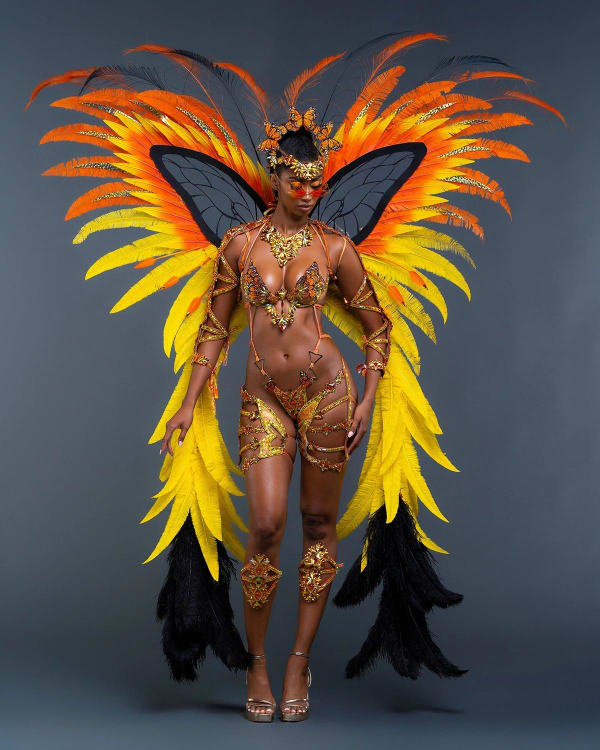 Xodus Mariposa costume, Jamaica Carnival 2025