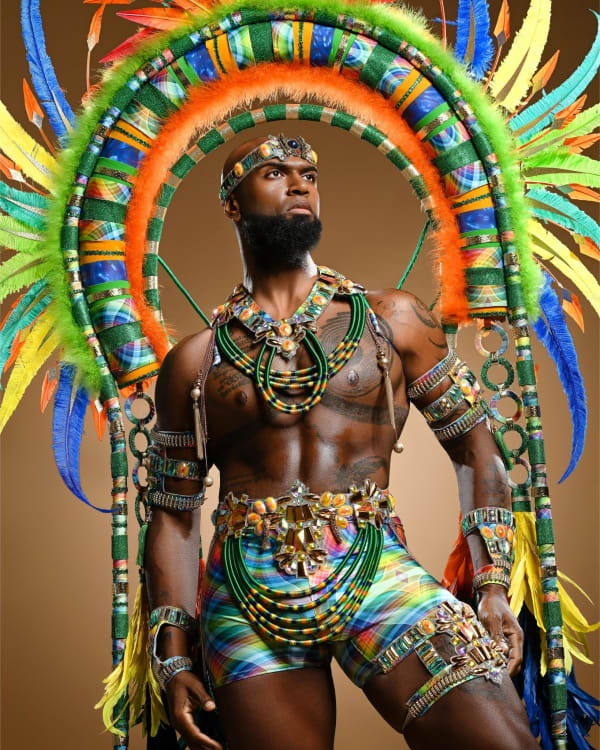 Party Room Squad Sundjata costume, Miami Carnival 2025