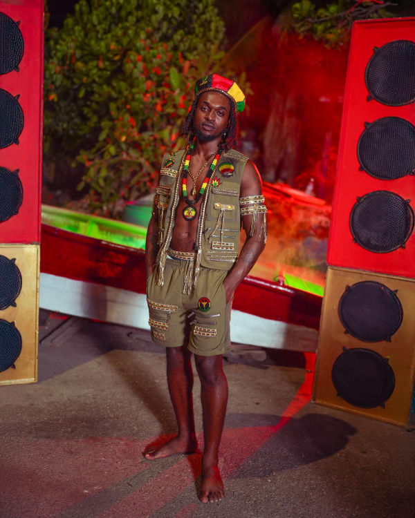 Yard Mas Rehgeh costume, Jamaica Carnival 2025