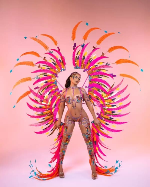 Fuzion Mas Vega costume, Saint Lucia Carnival 2025