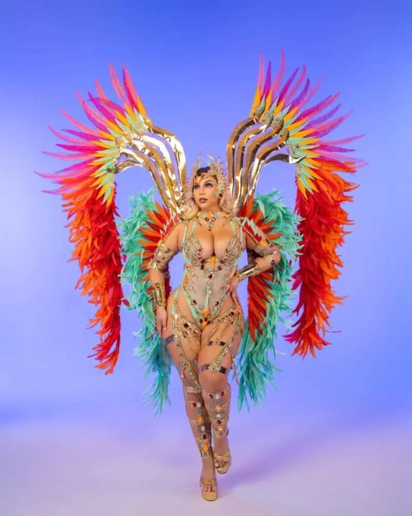 Fuzion Mas Lyra costume, Saint Lucia Carnival 2025