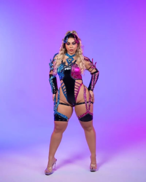 Fuzion Mas Nexia costume, Saint Lucia Carnival 2025