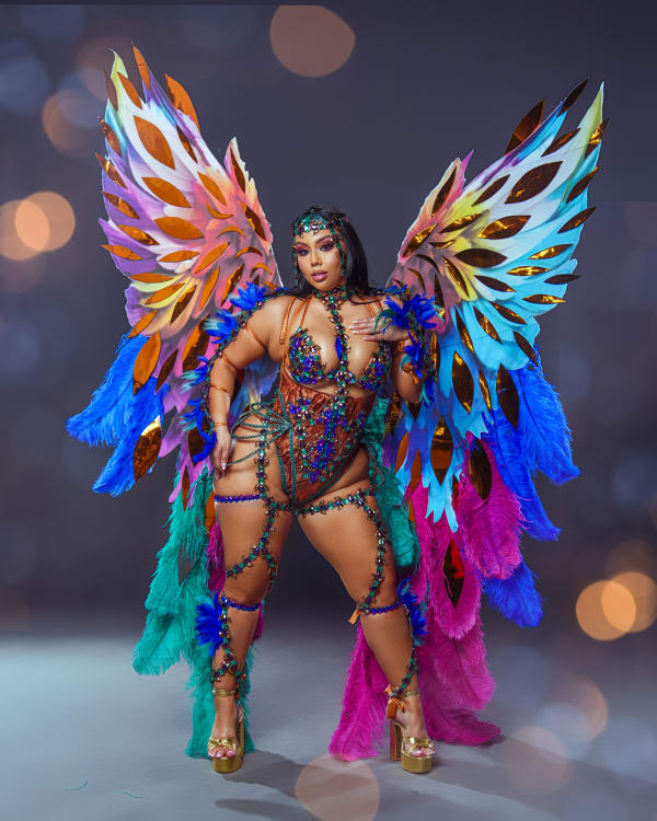 Legends X-Legendary costume, Saint Lucia Carnival 2025