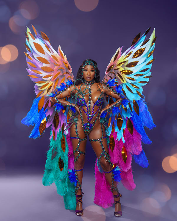Legends X-Legendary costume, Saint Lucia Carnival 2025