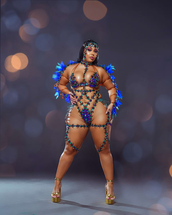 Legends X-Legendary costume, Saint Lucia Carnival 2025