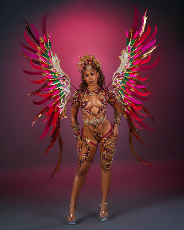Aura Valkyrie costume, Crop Over 2025