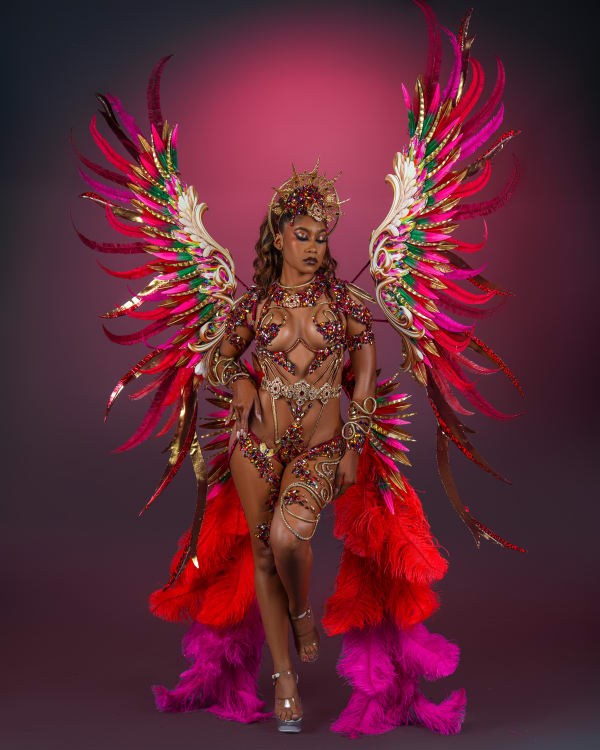Aura Valkyrie costume, Crop Over 2025