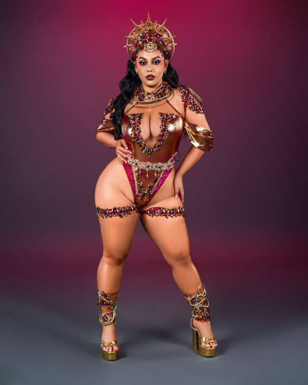 Aura Valkyrie costume, Crop Over 2025