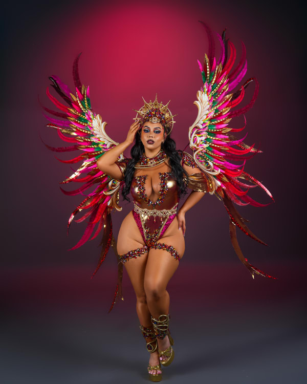 Aura Valkyrie costume, Crop Over 2025