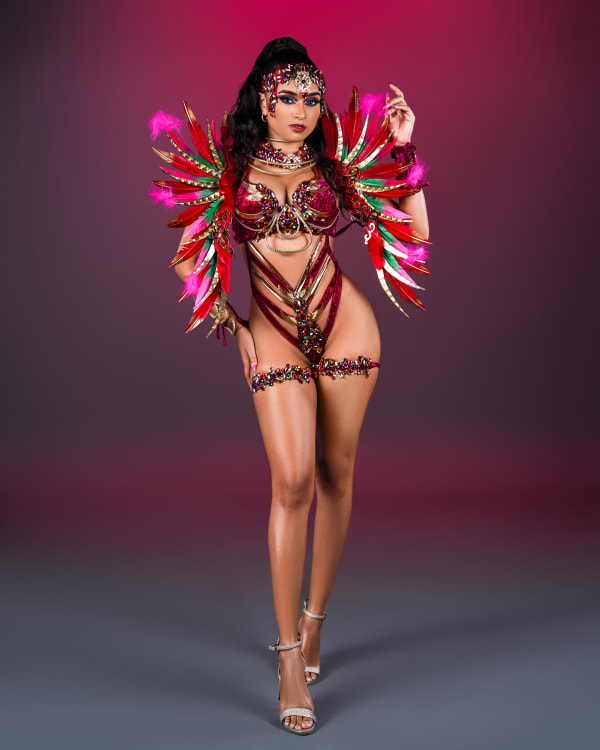 Aura Valkyrie costume, Crop Over 2025
