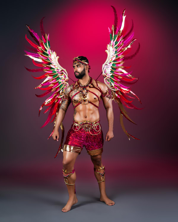 Aura Valkyrie costume, Crop Over 2025