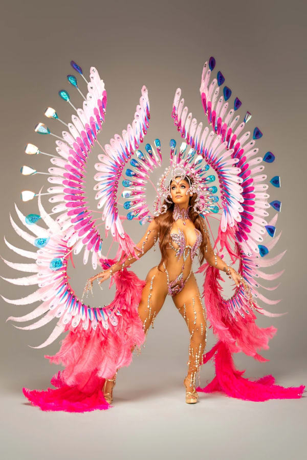 Spirit 2027 BLUSH costume