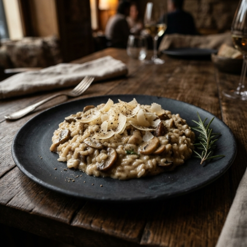 Truffle Mushroom Risotto