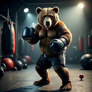 Bear Black Shorts (The Bear Club)