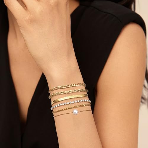 Vue 5 de Pcs Bracelets De Chaine