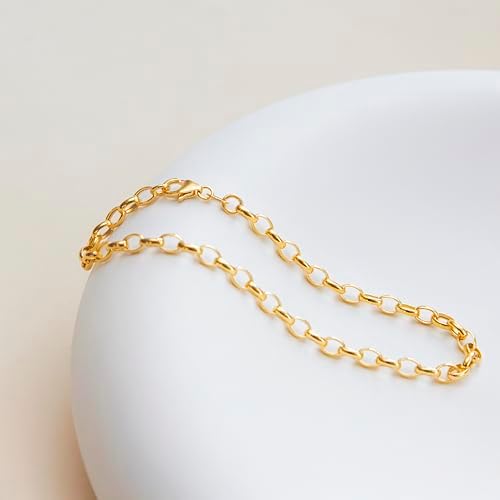 Vue 2 de Maille Jaseron Bracelet Femme