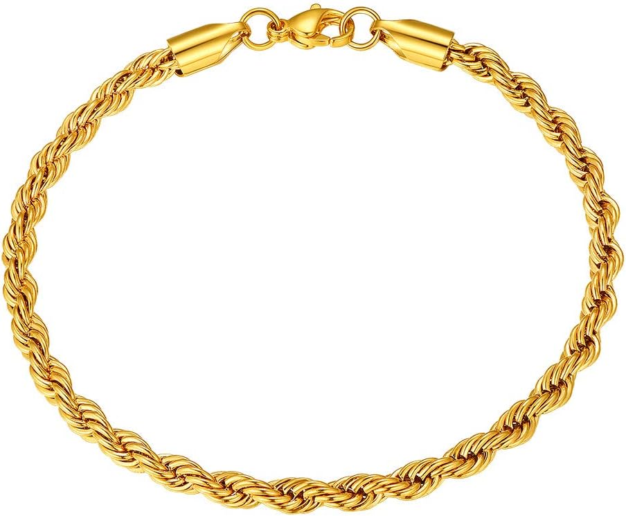 Gourmette Homme Plaque Or