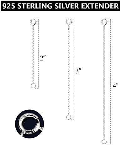 Vue 3 de Chaine Dextension En Argent