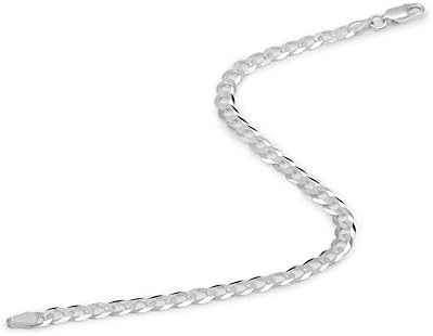 Vue 3 de Bracelet Argent Massif Chaine