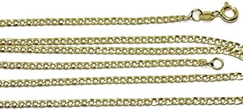 Vue 3 de Chaine Gourmette En Or