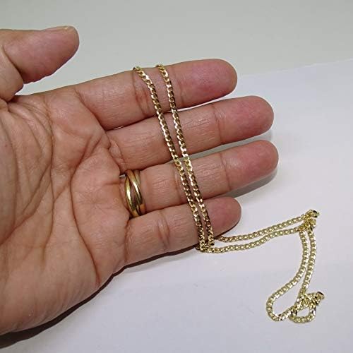 Vue 6 de Chaine Gourmette En Or